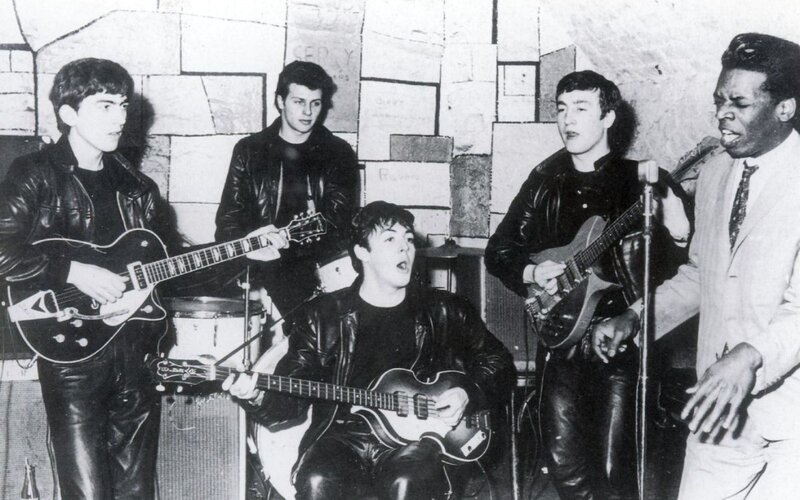 The Beatles Band — Black, Energetic, Photograph