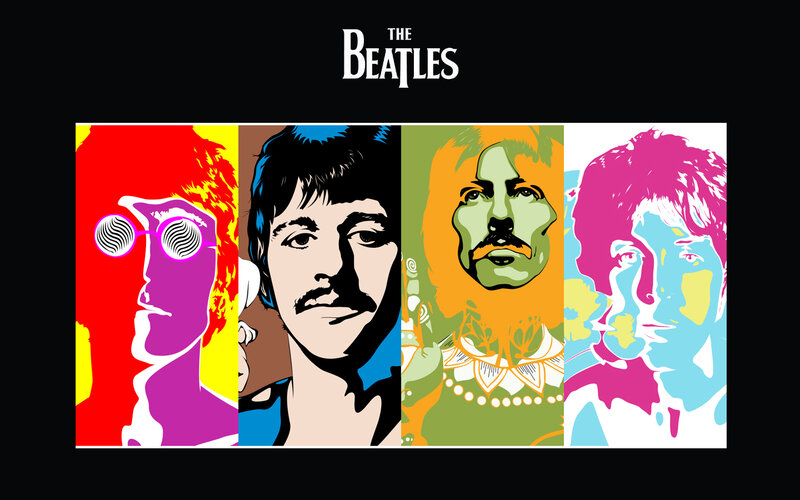 The Beatles Band Members — Red
