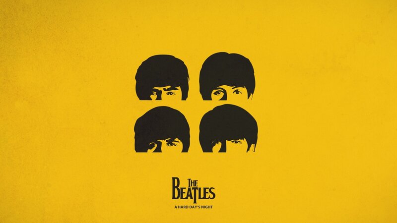 The Beatles Band Members — Yellow