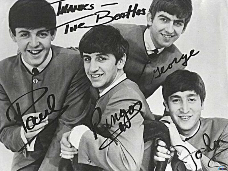 The Beatles band photo