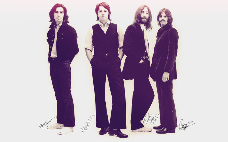 The Beatles band photo