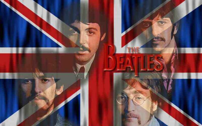 The Beatles band portrait