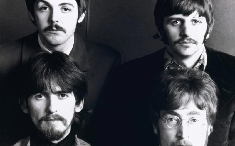The Beatles band portrait