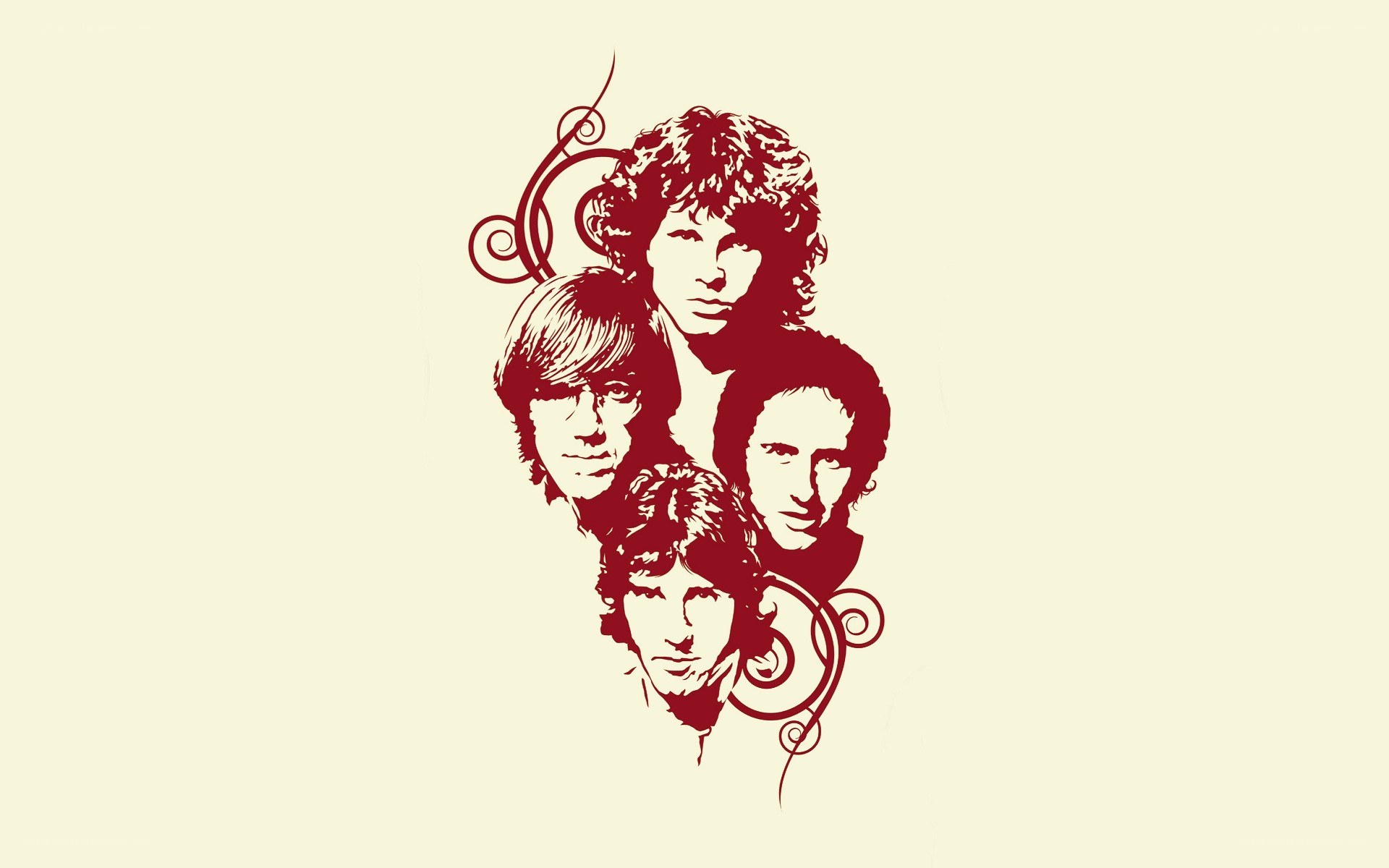 The Beatles band portrait