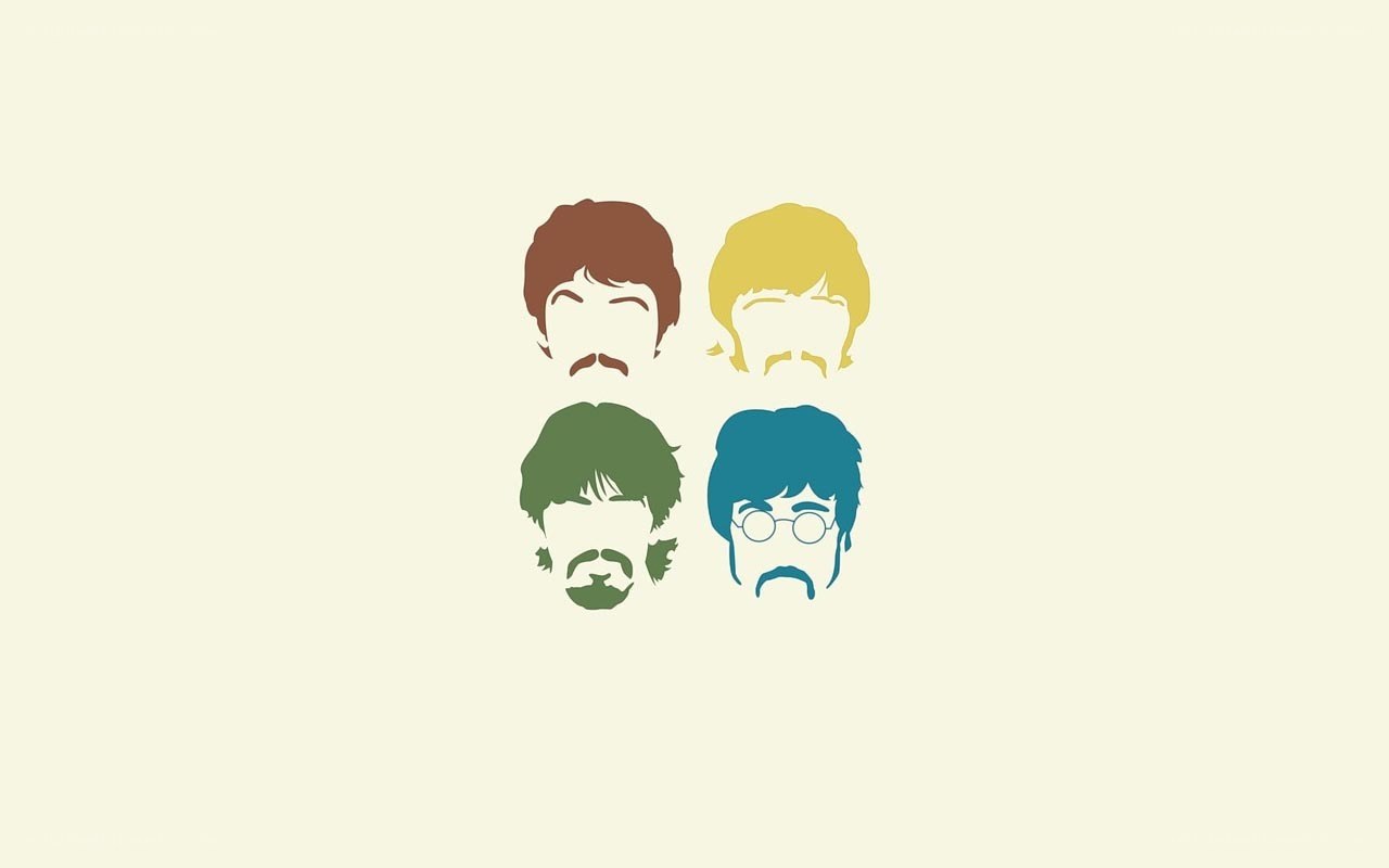 The Beatles band portrait