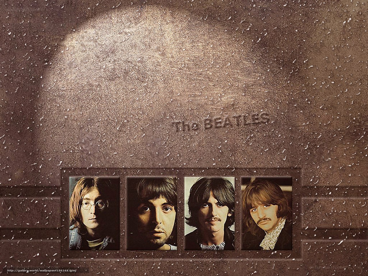 The Beatles band portrait