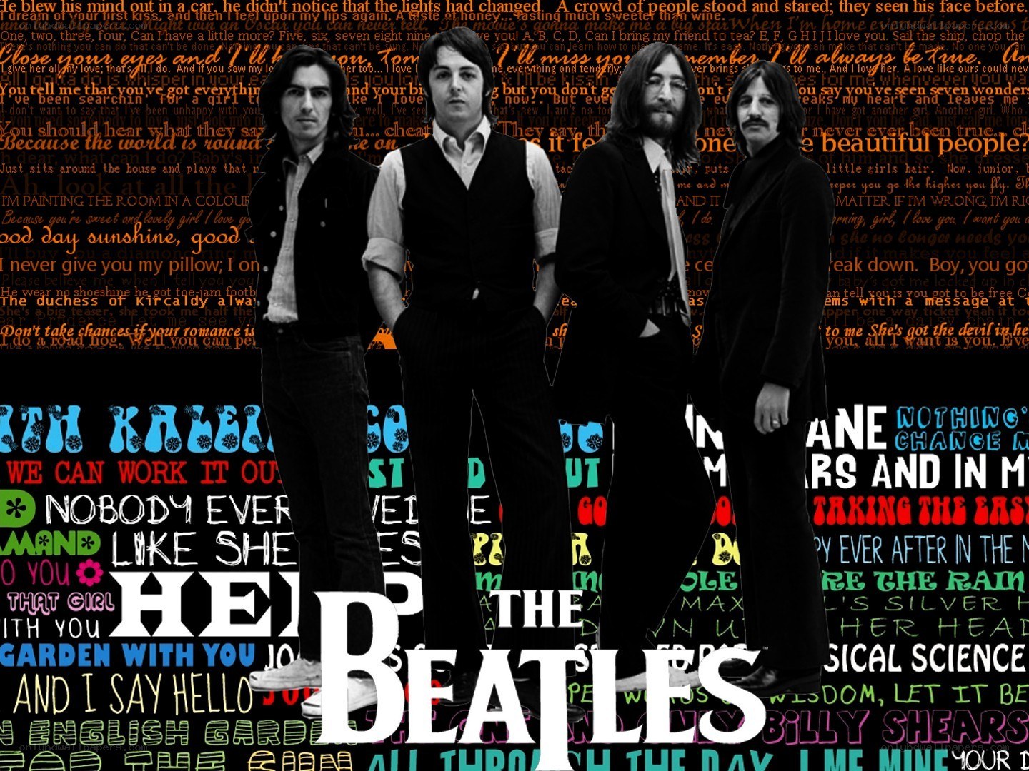 The Beatles band poster