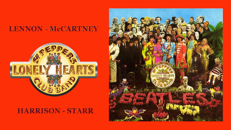 The Beatles Band — Red, Colorful