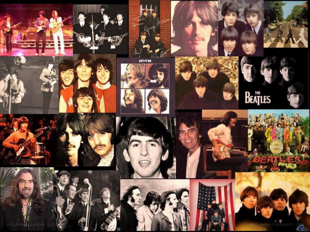 The Beatles collage