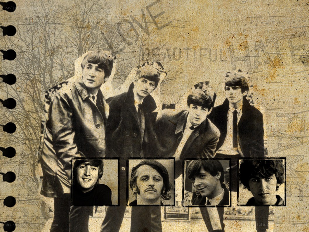 The Beatles collage