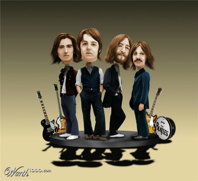 The Beatles Figurines