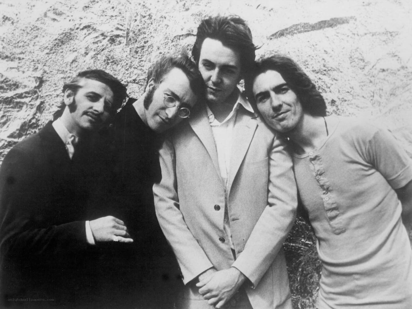 The Beatles in a group photo