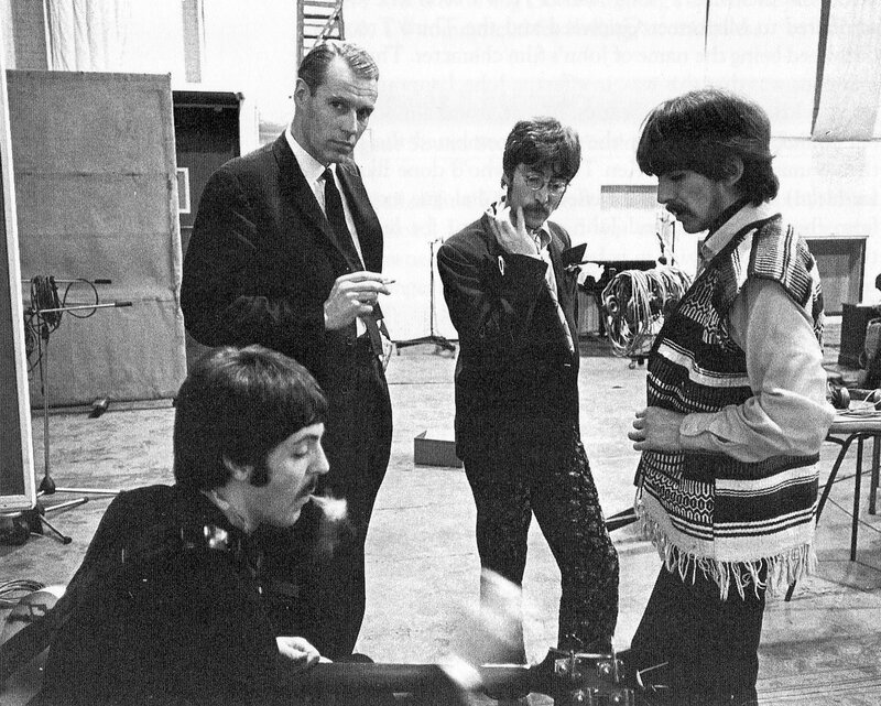 The Beatles in the studio
