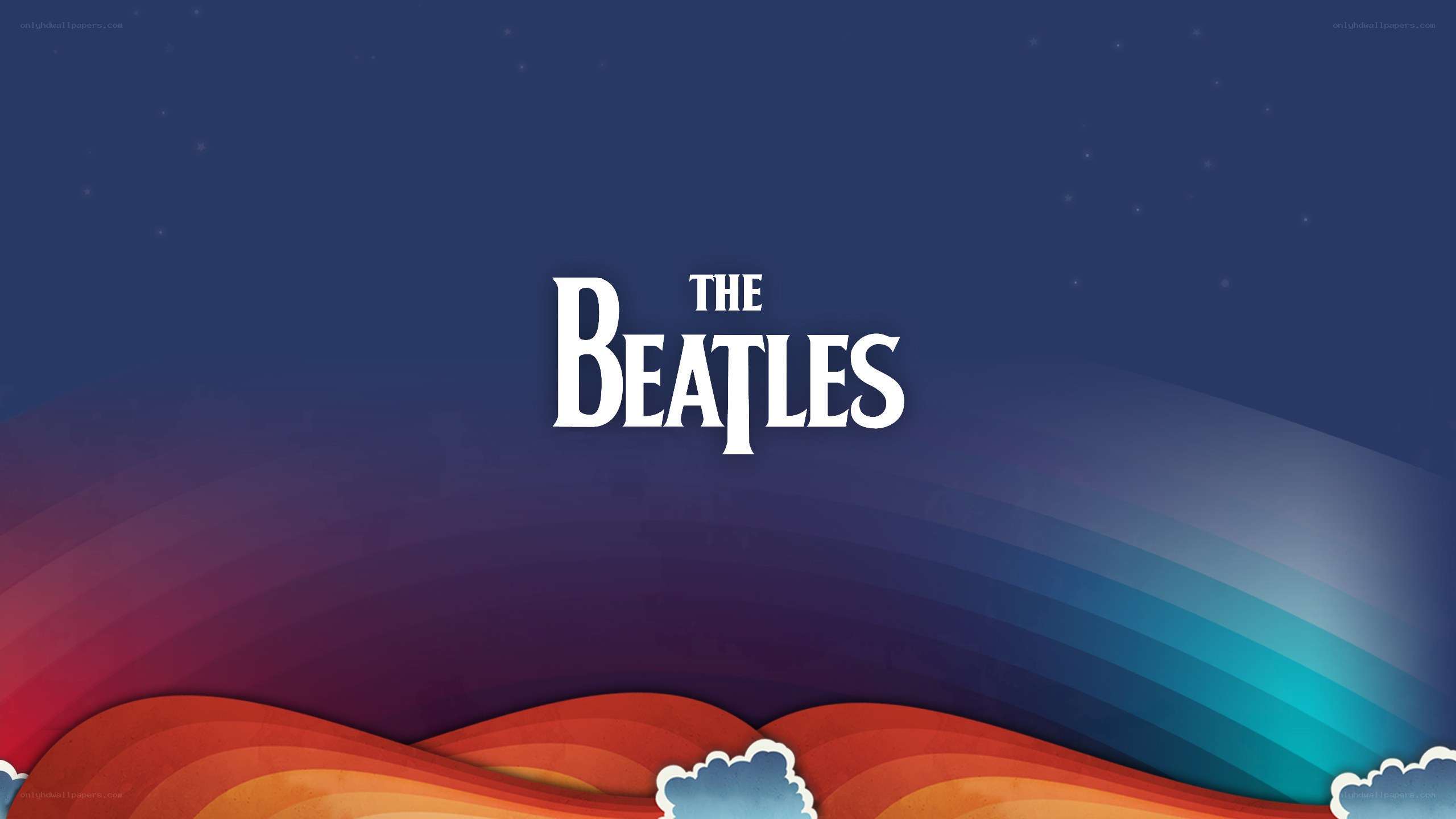 The Beatles logo art