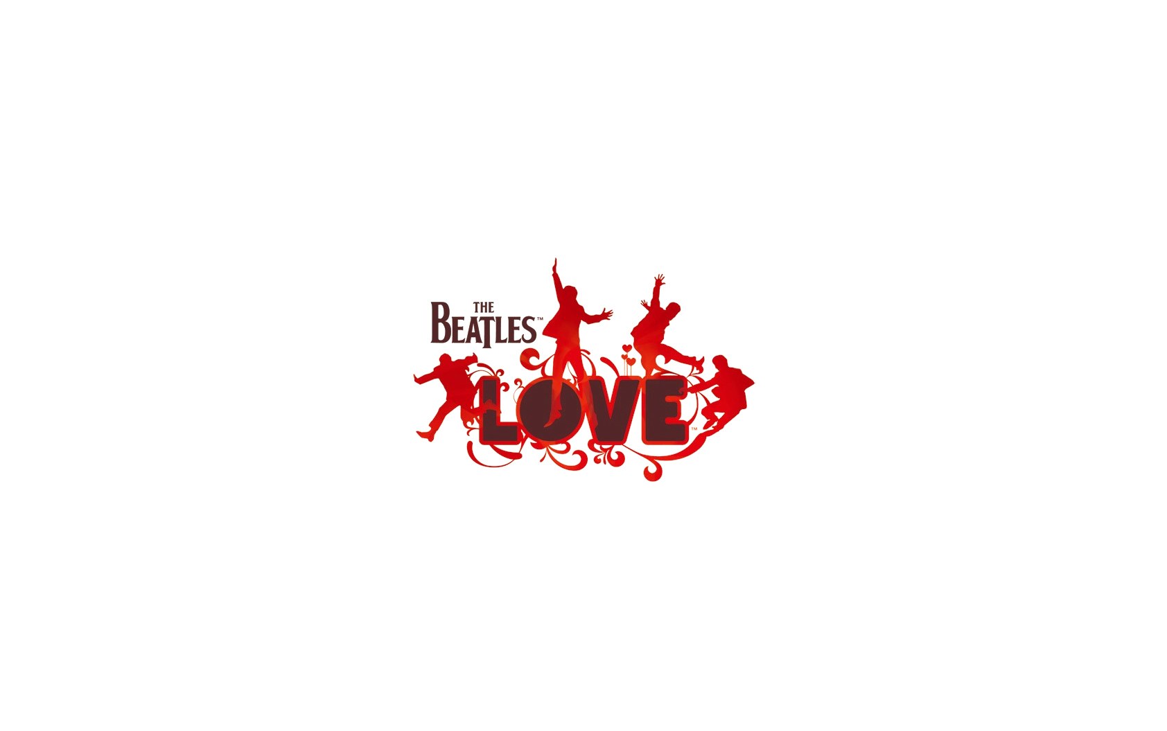 The Beatles Love logo