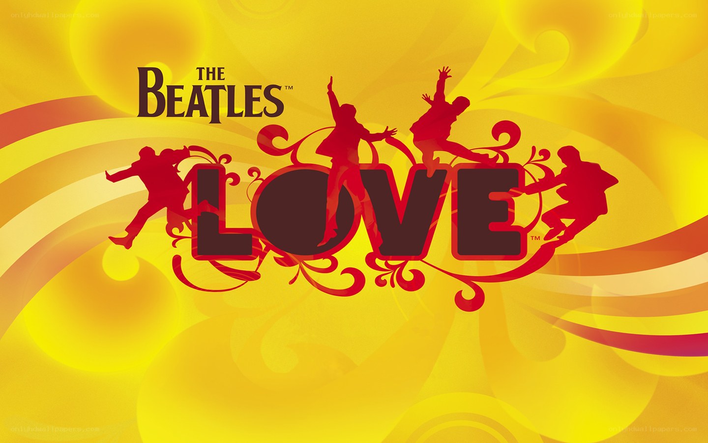 The Beatles Love logo