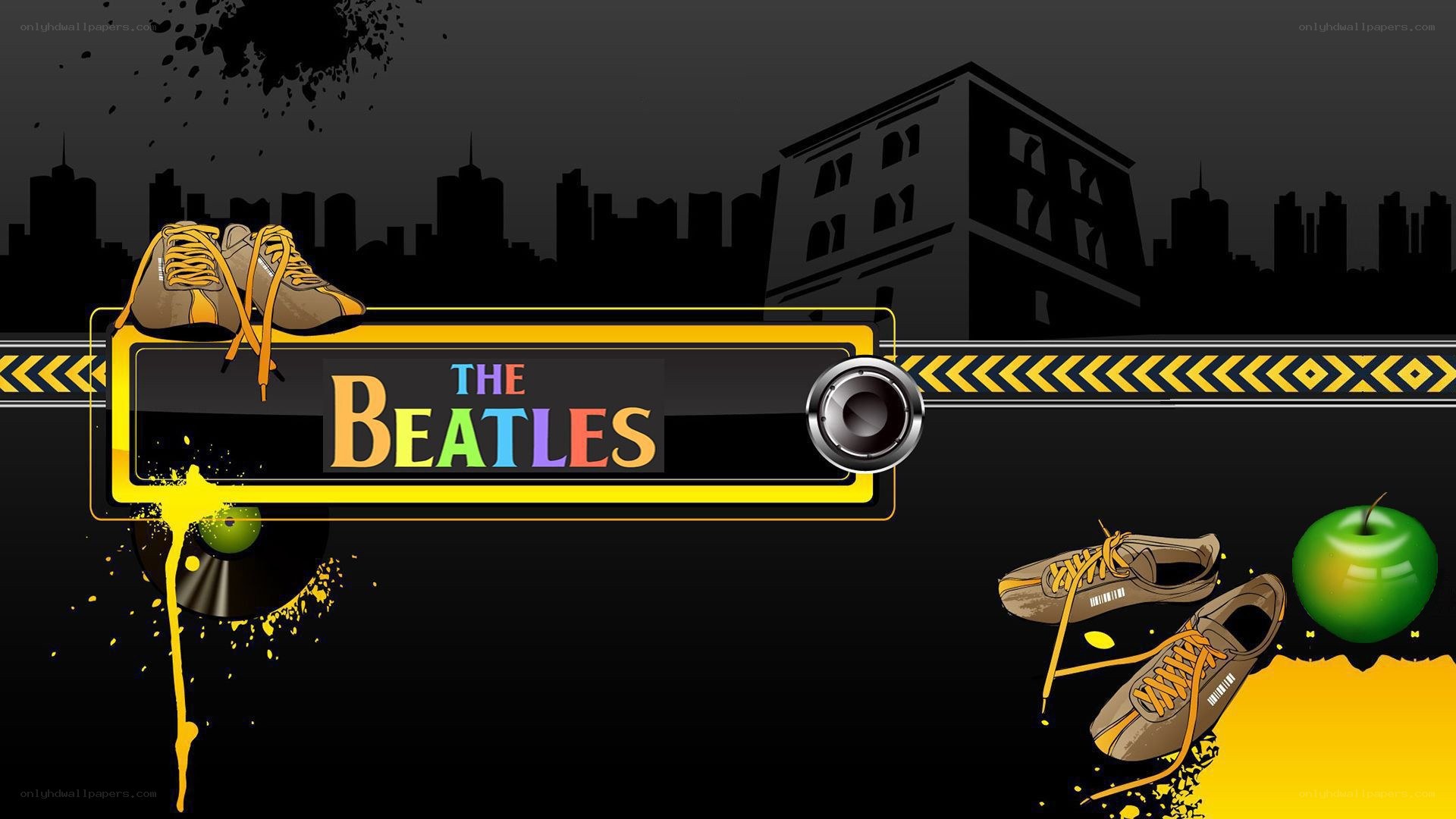The Beatles music wallpaper