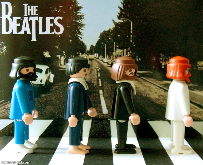 The Beatles on Abbey Road