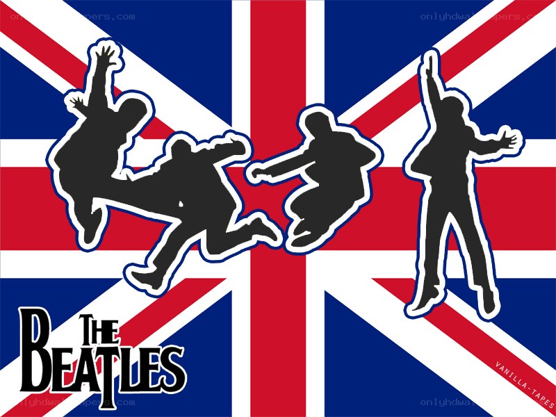The Beatles on Union Jack