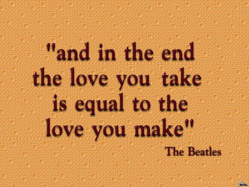 The Beatles quote