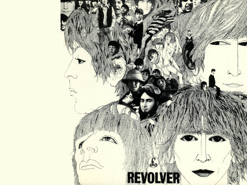 The Beatles Revolver album cover