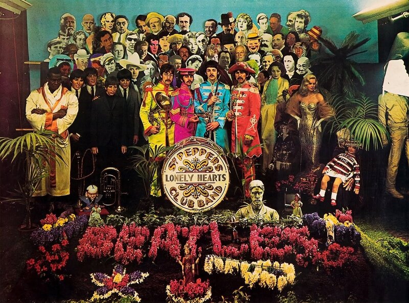 The Beatles Sgt. Pepper album cover