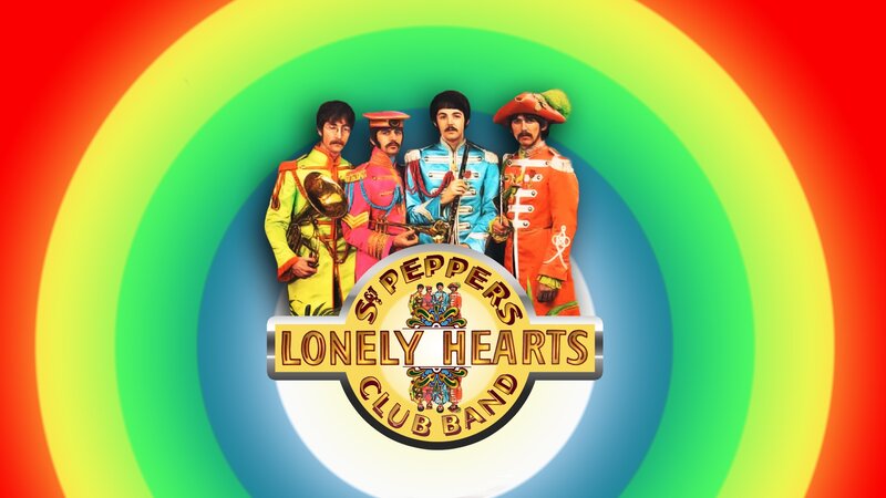 The Beatles Sgt. Pepper album cover