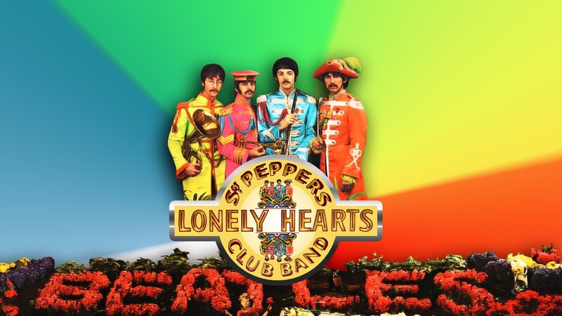The Beatles Sgt. Pepper album cover