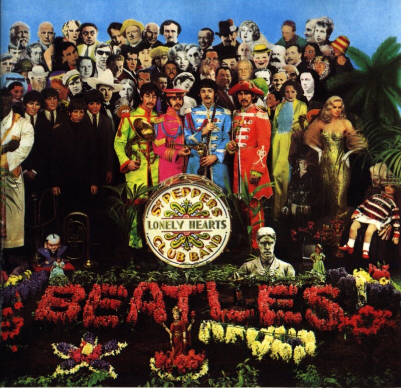 The Beatles Sgt. Pepper album cover
