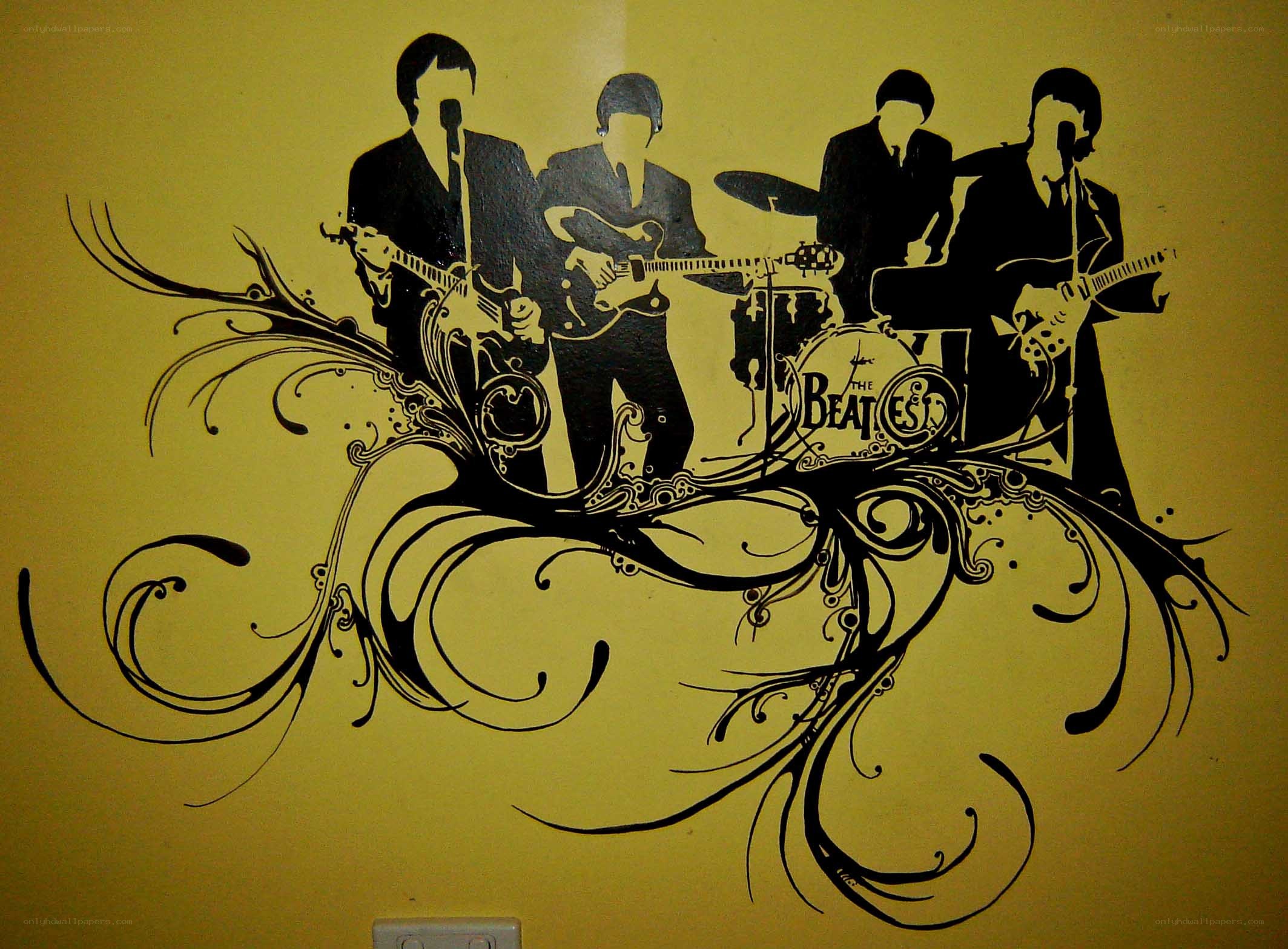 The Beatles wall art