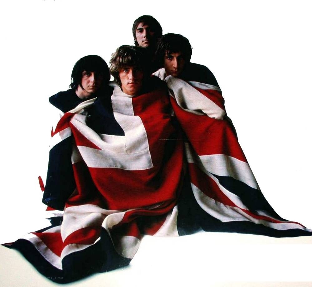 The Beatles with Union Jack