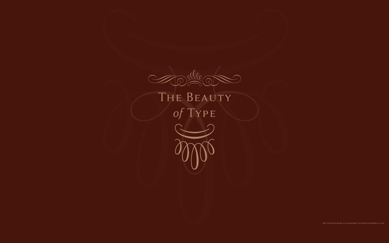 The Beauty of Type