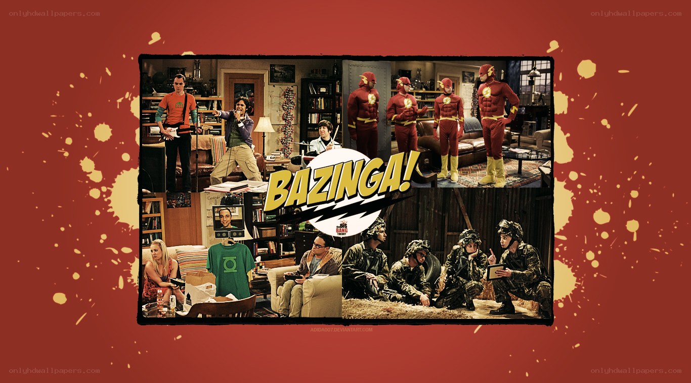 The Big Bang Theory collage