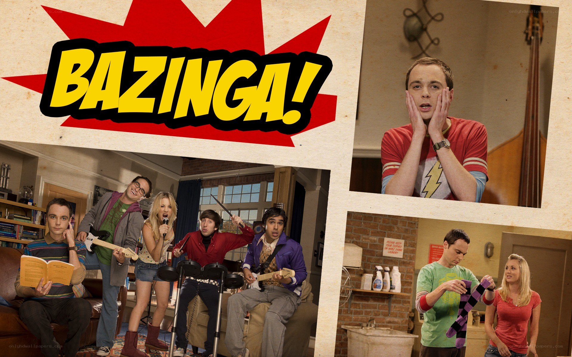 The Big Bang Theory collage