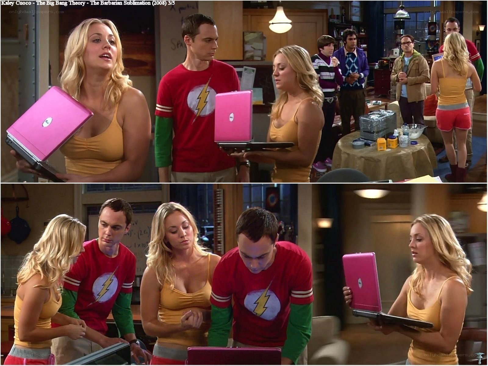 The Big Bang Theory scene