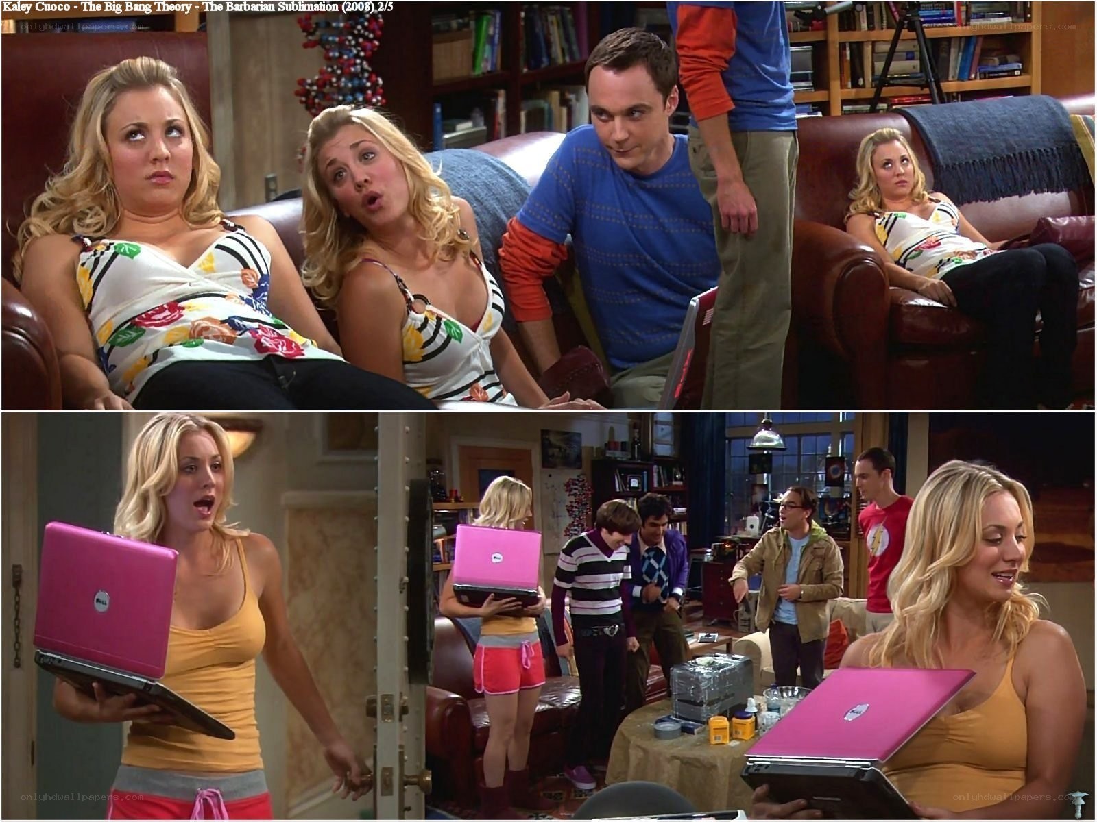 The Big Bang Theory scenes