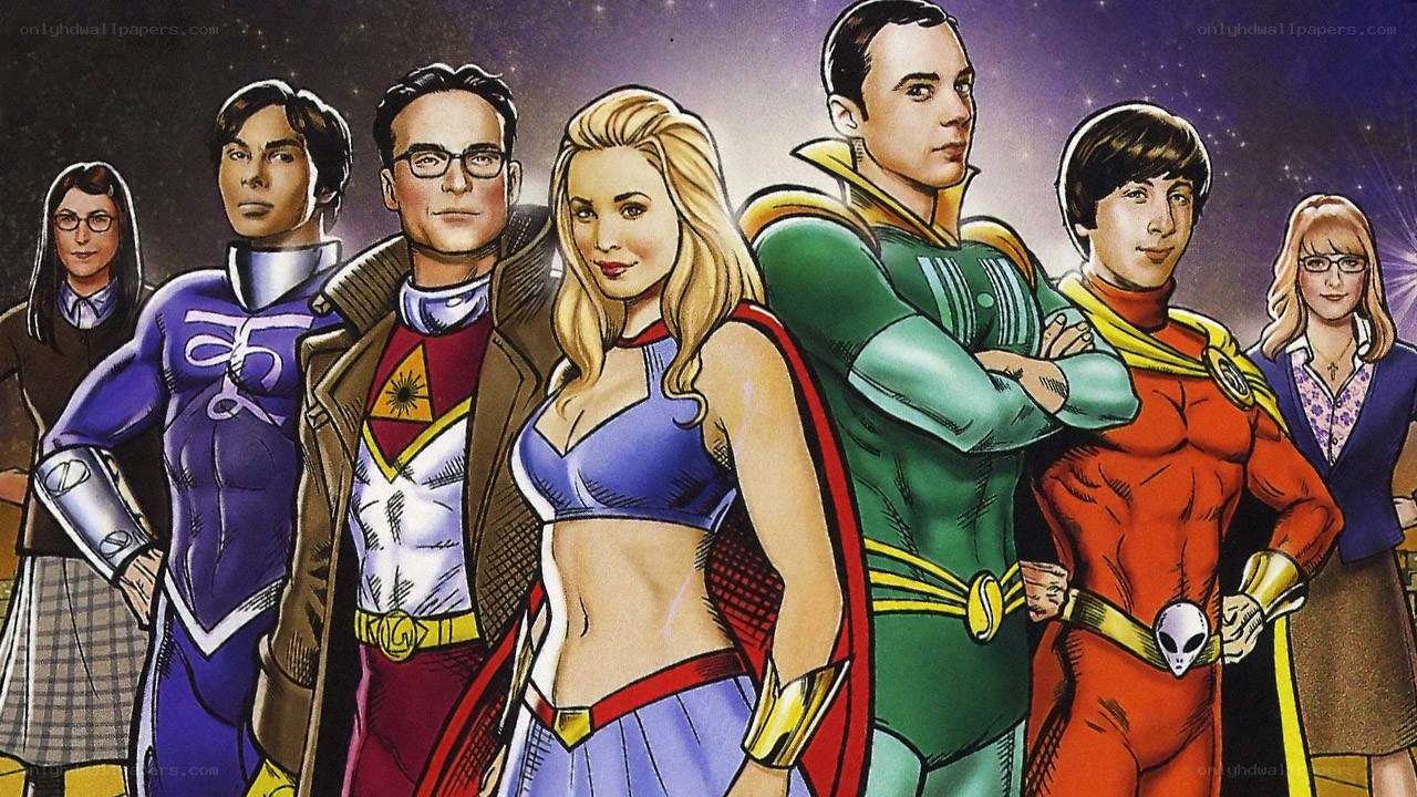 The Big Bang Theory superheroes