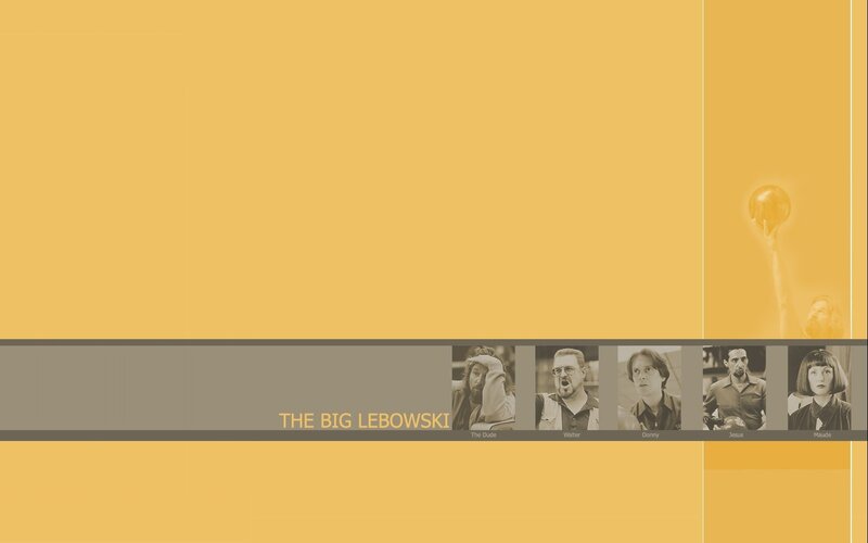 The Big Lebowski movie poster