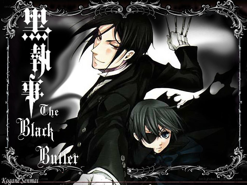 The Black Butler anime art