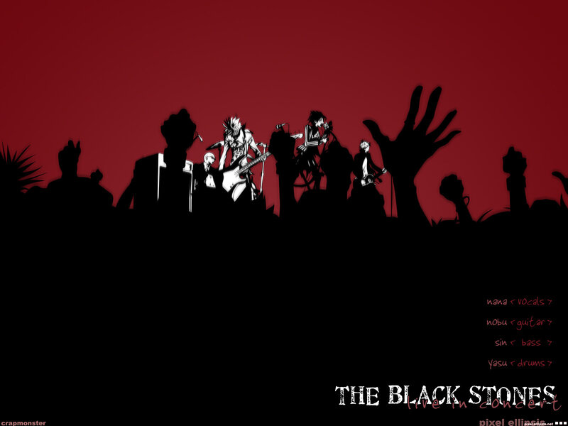 The Black Stones concert art