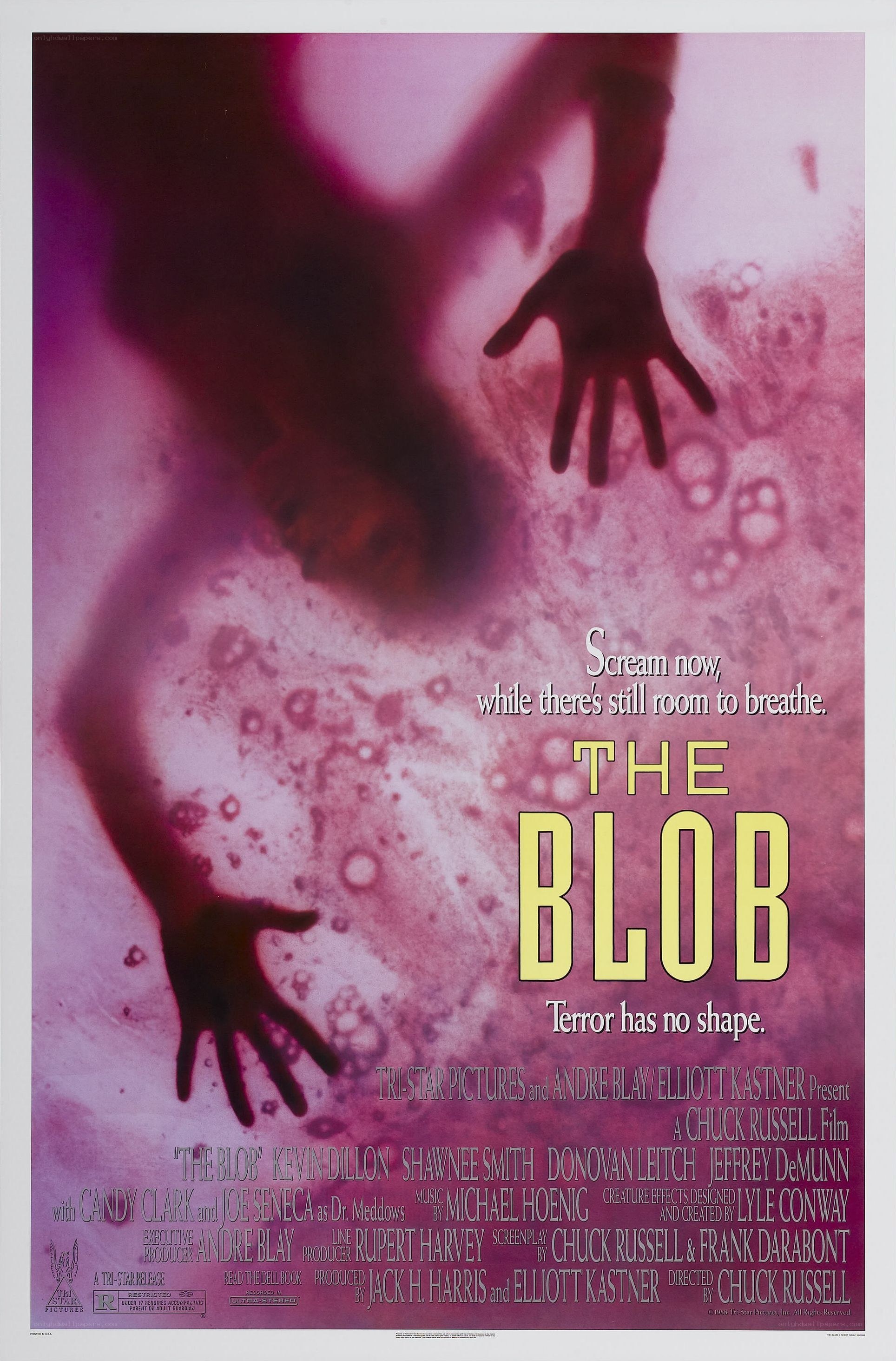 The Blob movie poster