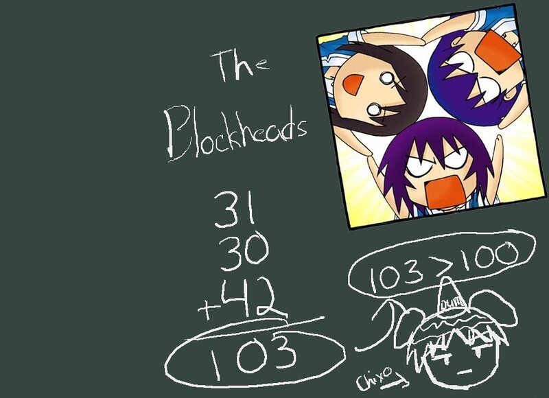 The Blockheads math drawing
