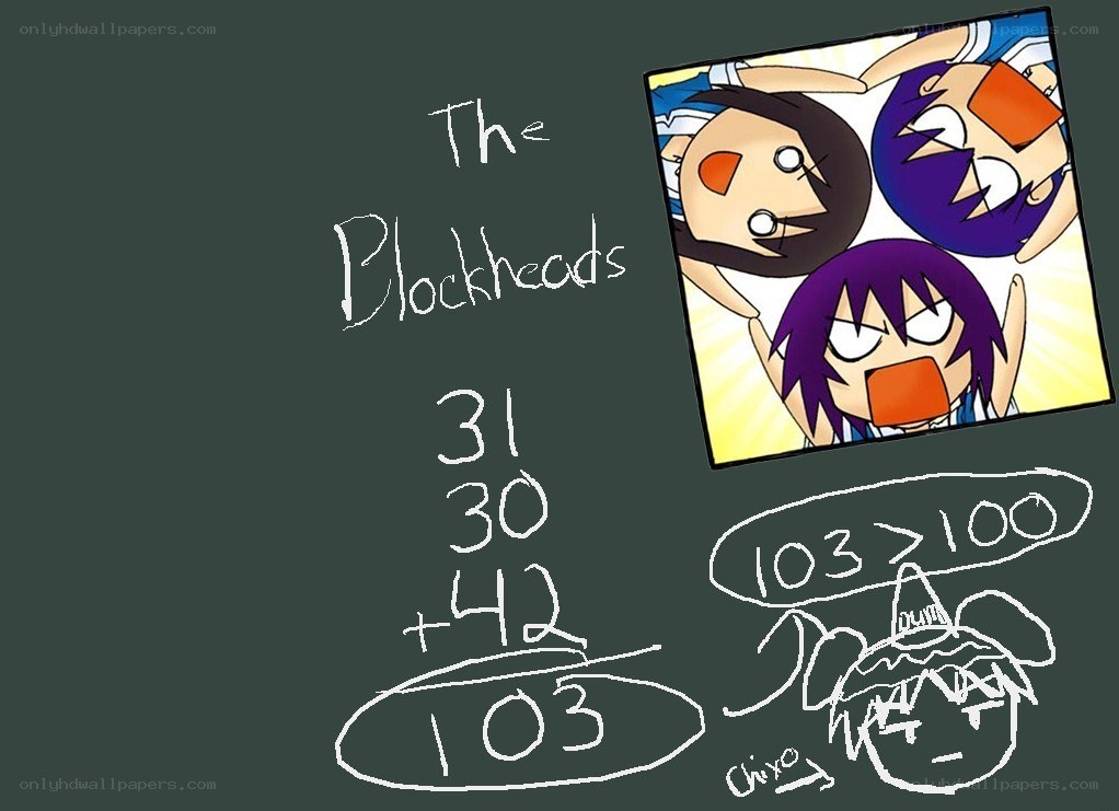 The Blockheads math drawing