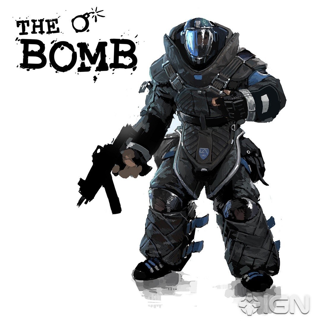 The Bomb character concept art