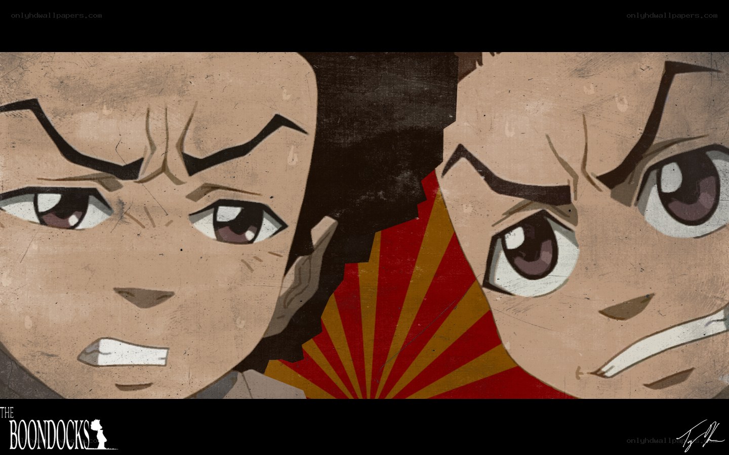 The Boondocks character art