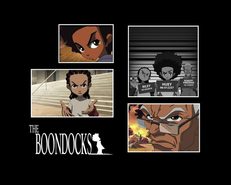 The Boondocks character collage