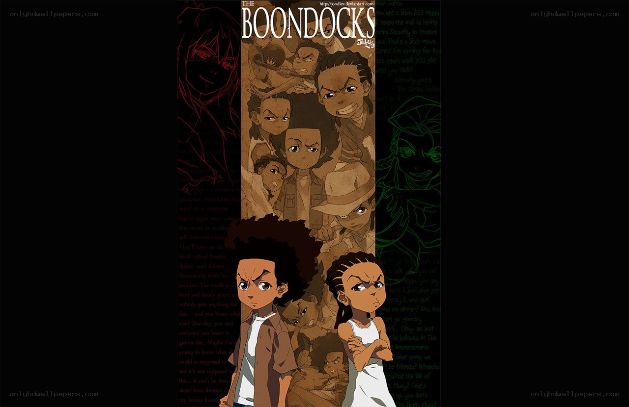 The Boondocks poster art