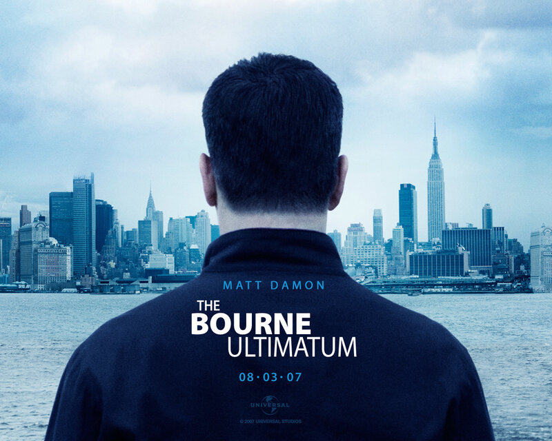 The Bourne Ultimatum movie poster
