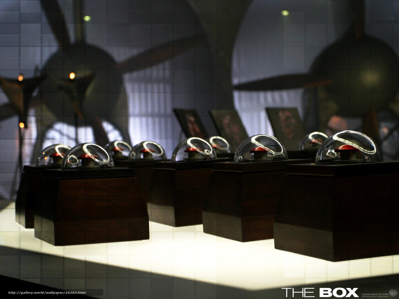 The Box movie display