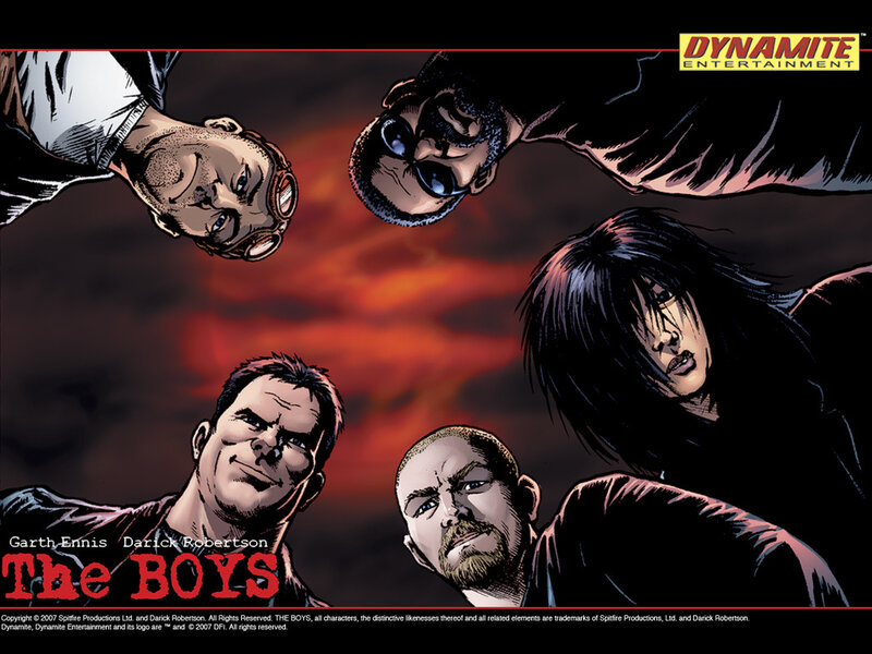 The Boys comic book cover